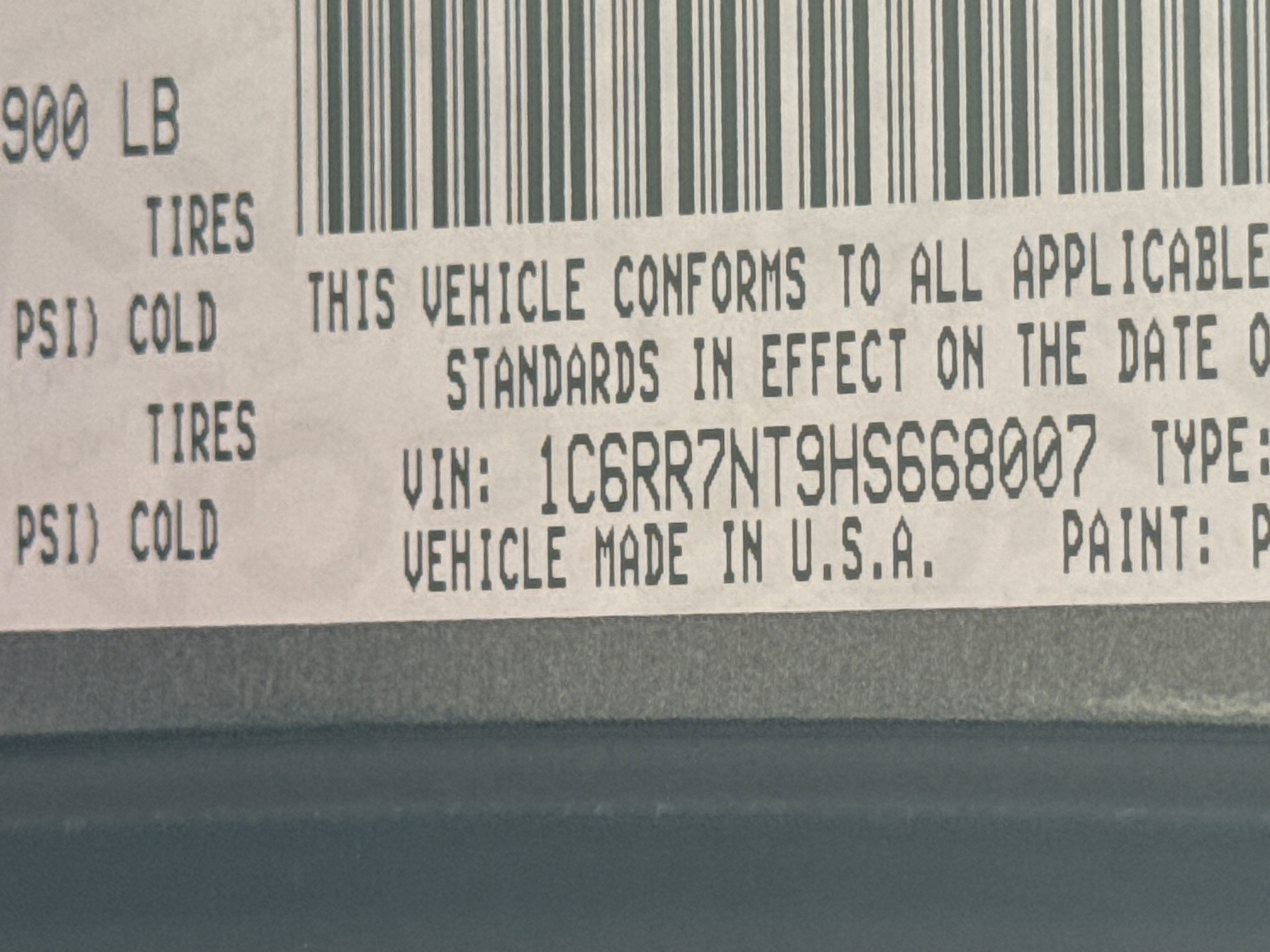 2017 RAM 1500 Laramie