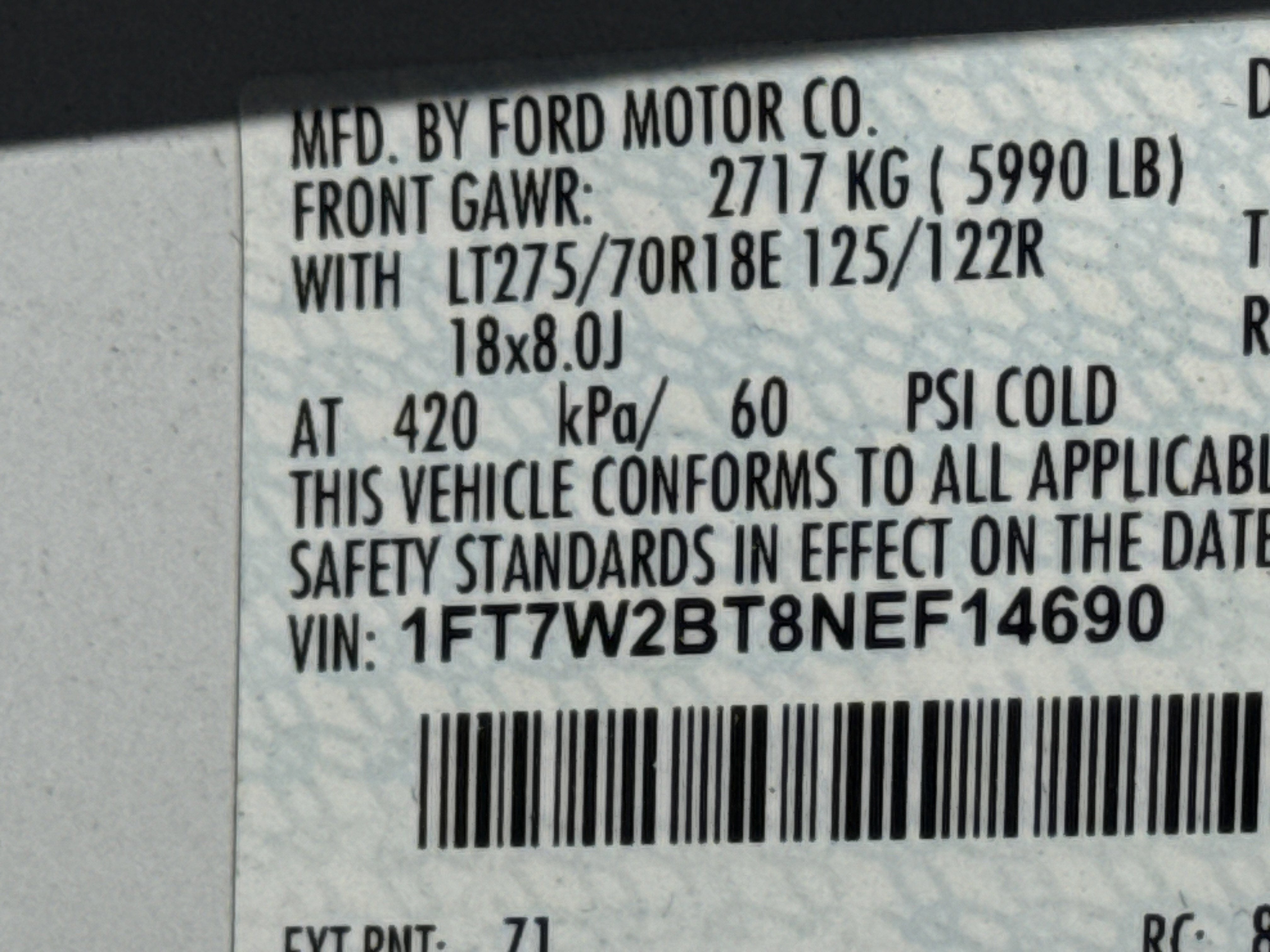 2022 Ford Super Duty F-250 SRW XLT