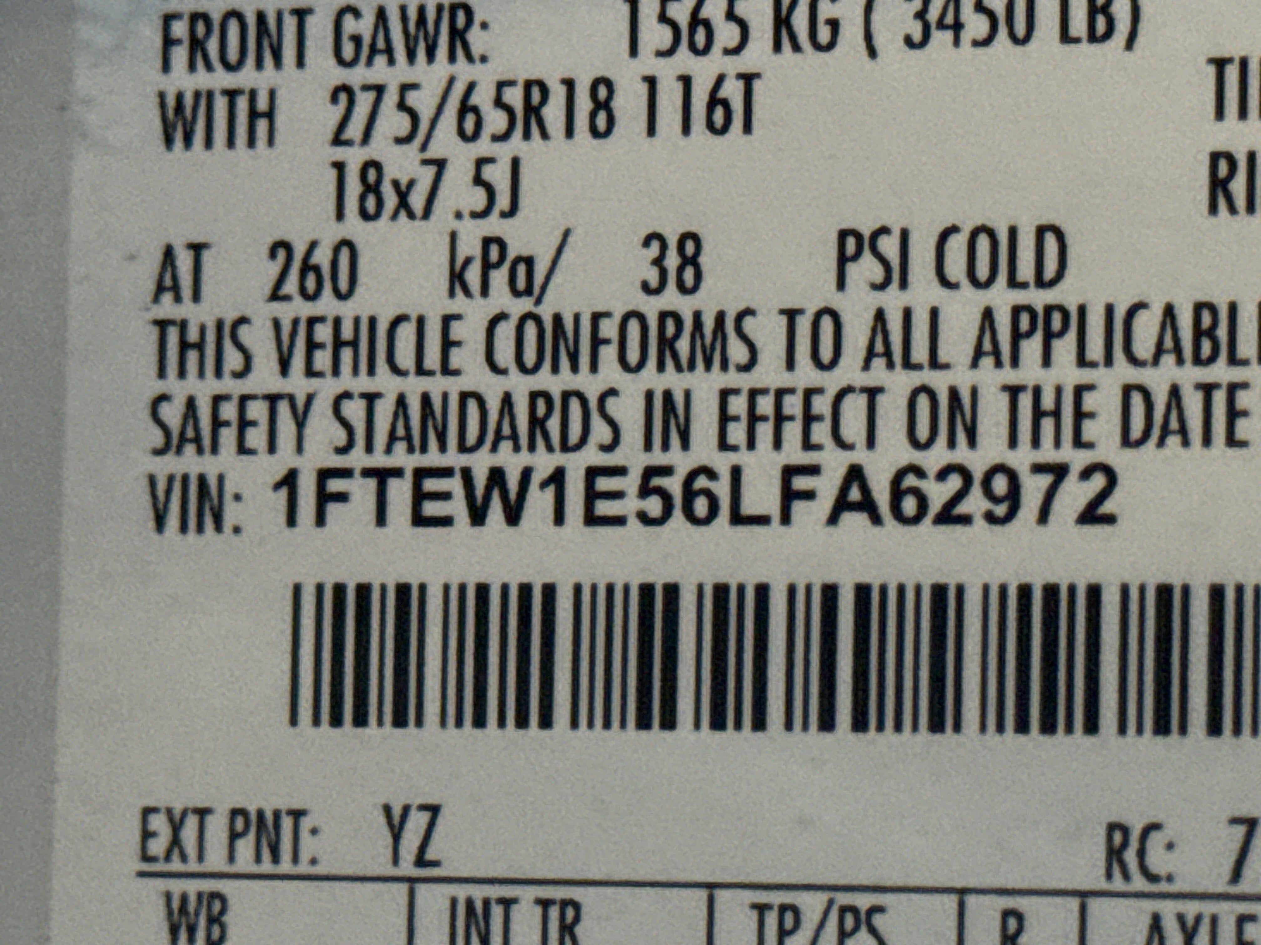 2020 Ford F-150 XLT