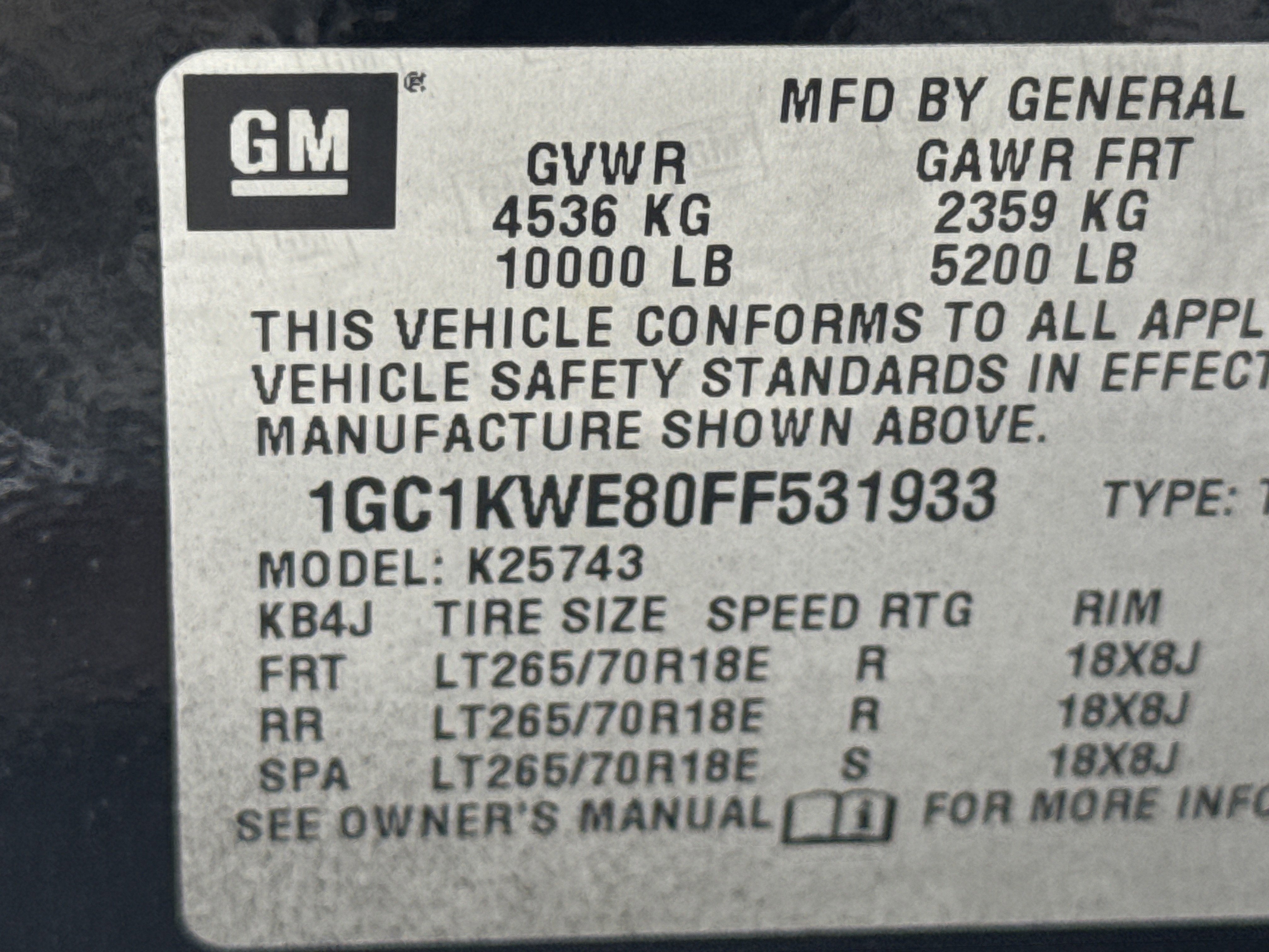 2015 Chevrolet Silverado 2500HD Built After Aug 14 LTZ