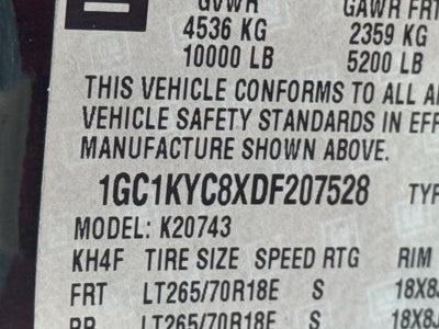 2013 Chevrolet Silverado 2500HD LTZ