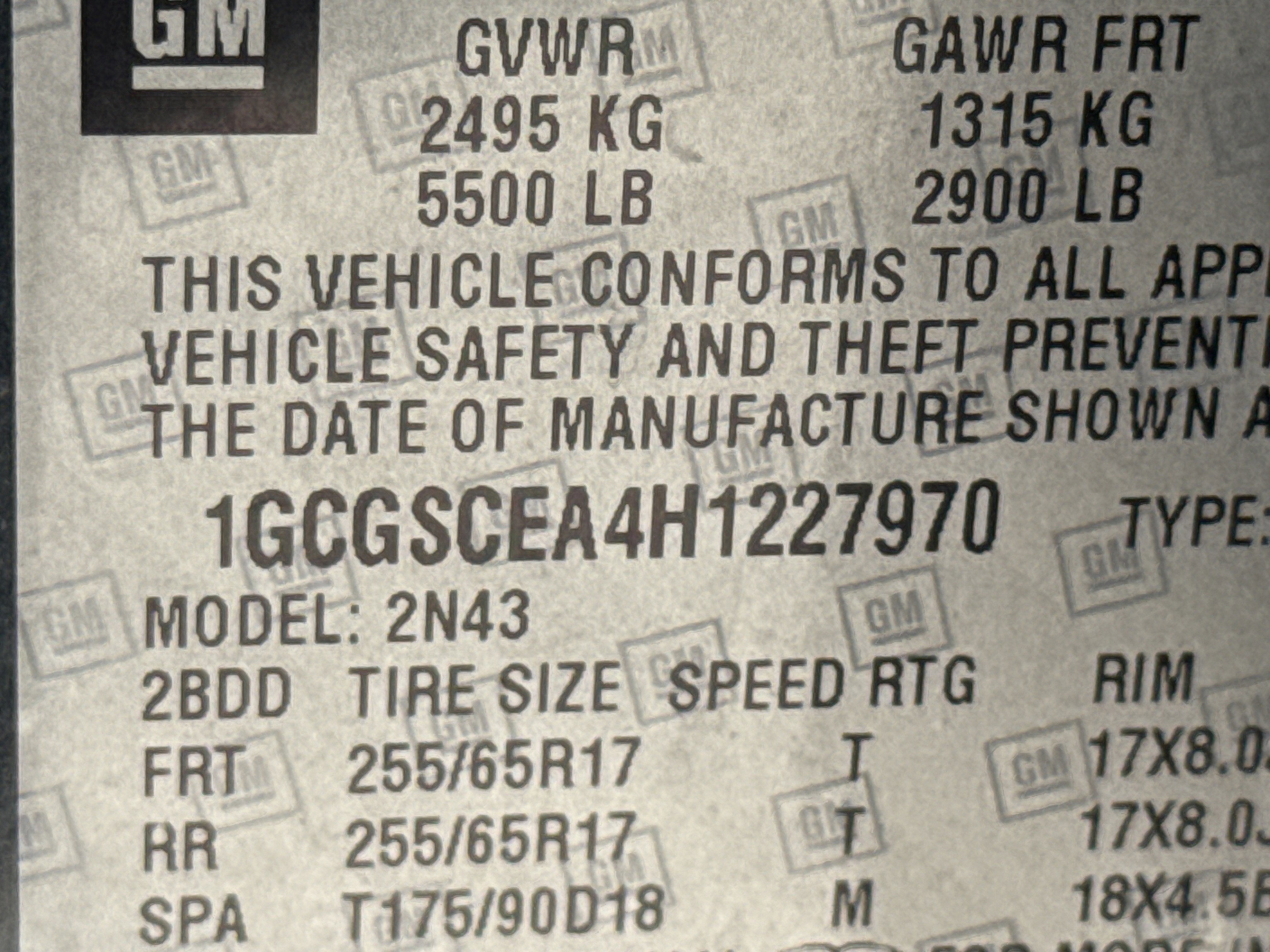 2017 Chevrolet Colorado 2WD LT