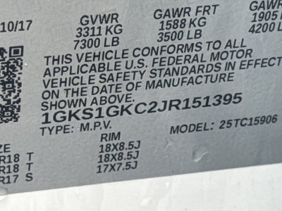 2018 GMC Yukon XL SLT