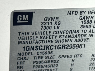 2016 Chevrolet Suburban LTZ