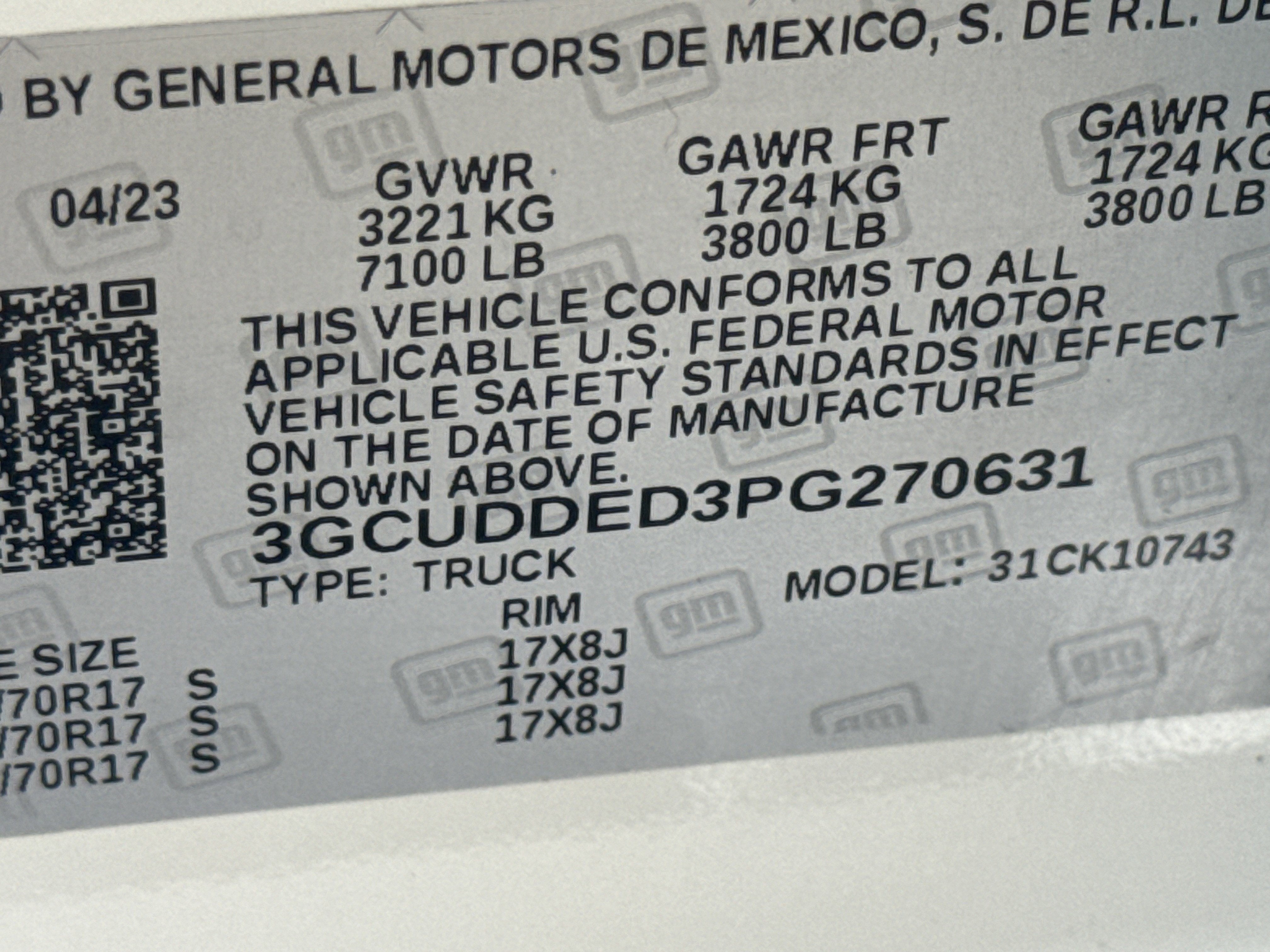 2023 Chevrolet Silverado 1500 LT
