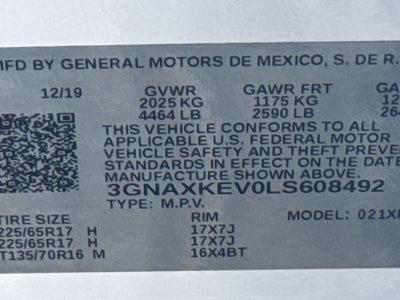 2020 Chevrolet Equinox LT