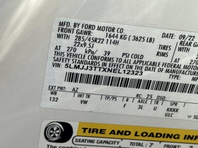 2022 Lincoln Navigator L Black Label