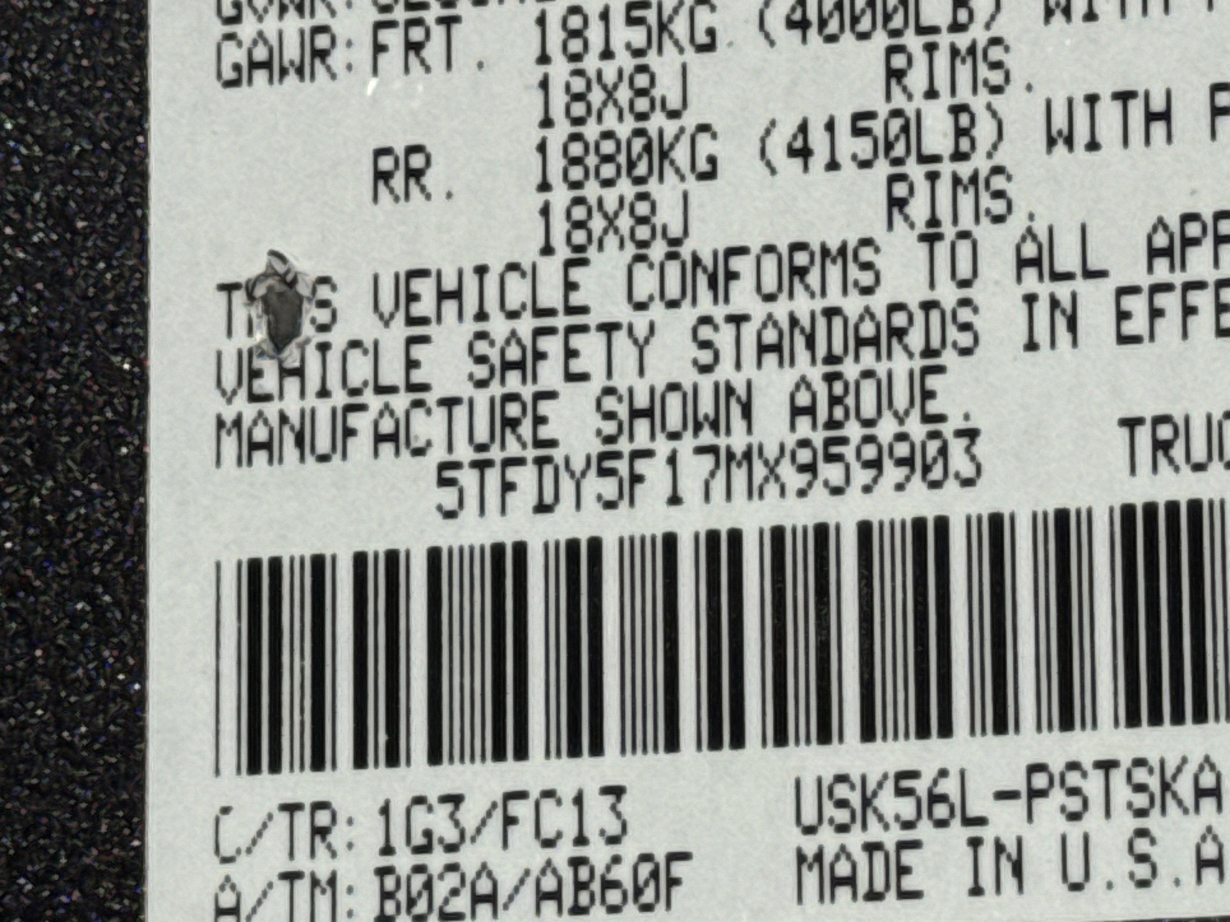 2021 Toyota Tundra 4WD SR5