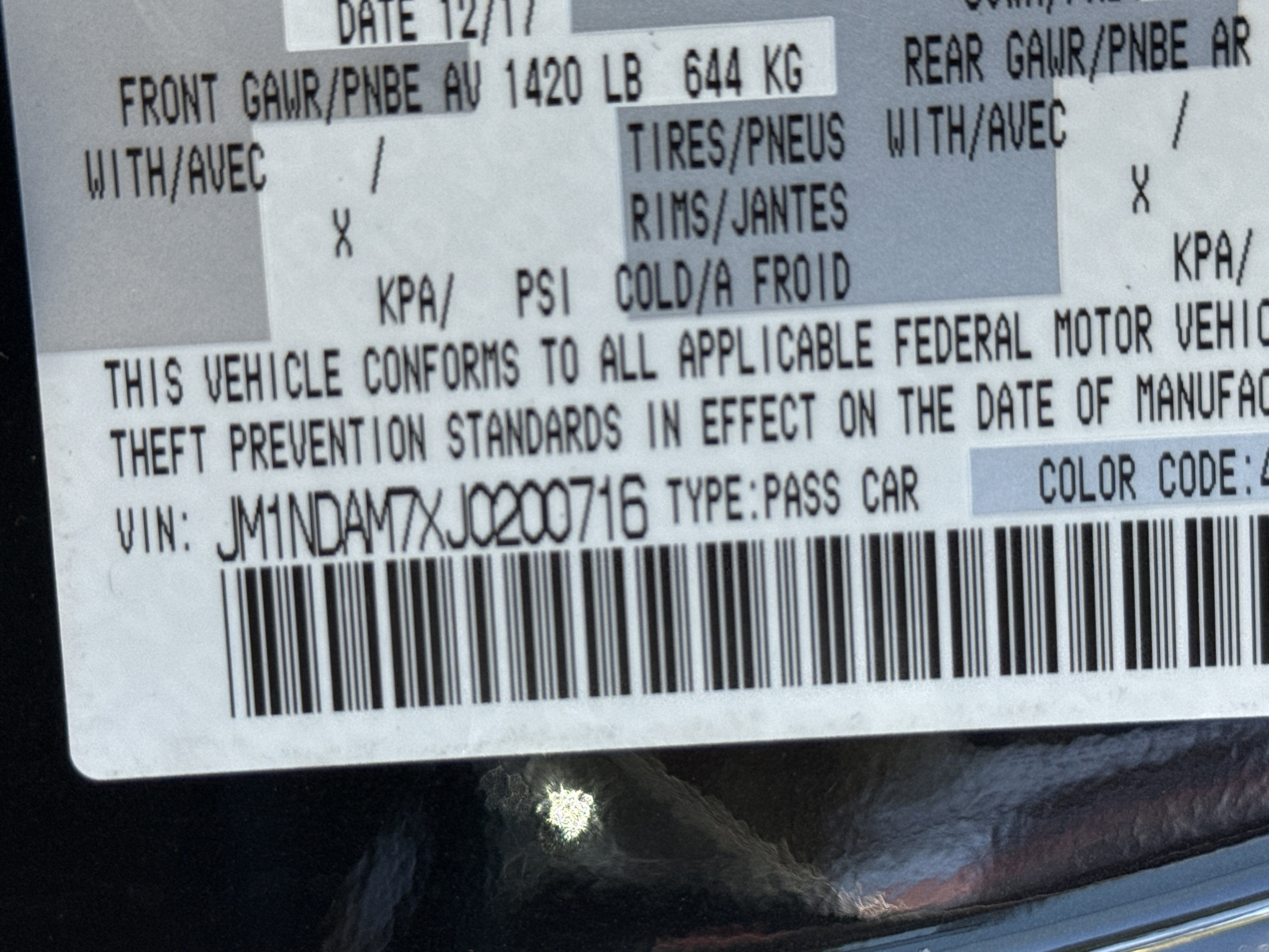 2018 Mazda Mazda MX-5 Miata RF Grand Touring