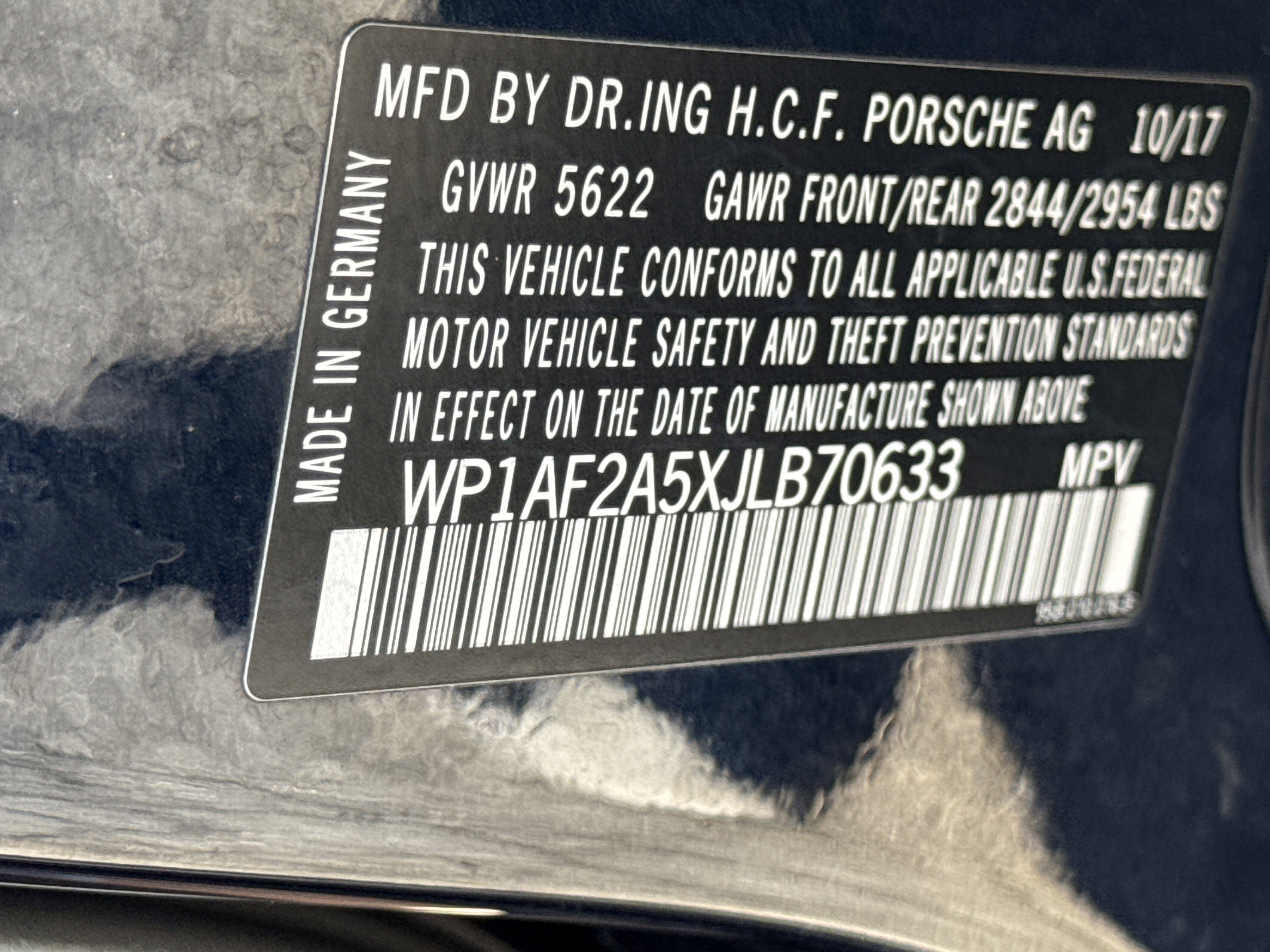 2018 Porsche Macan Turbo